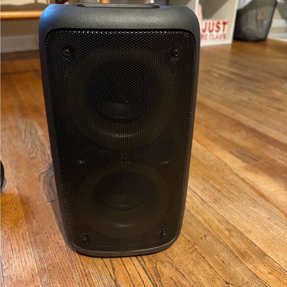 Portable Black Speaker